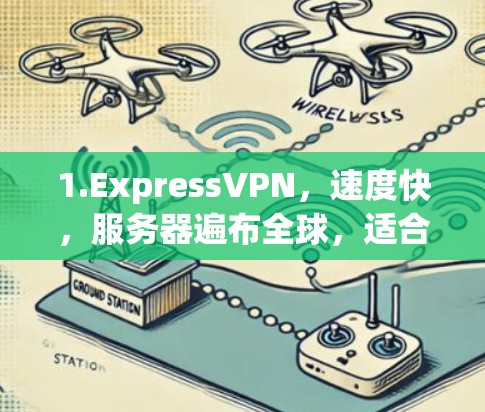 1.ExpressVPN,速度快,服务器遍布全球,适合多地访问 1.ExpressVPN,速度快,服务器遍布全球,适合多地访问