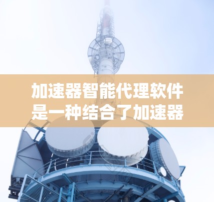 加速器智能代理软件是一种结合了加速器技术和人工智能的系统,旨在优化数据处理任务的性能。以下是对这一概念的详细分析和总结