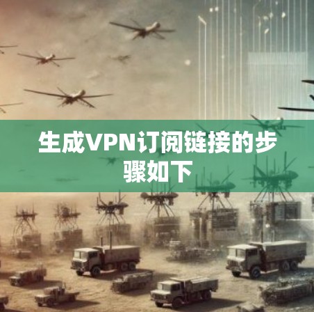 生成VPN订阅链接的步骤如下