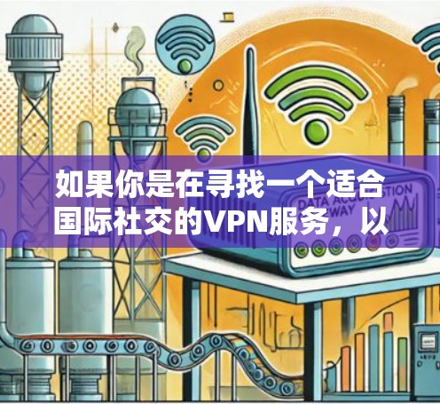 如果你是在寻找一个适合国际社交的VPN服务，以下是一些常见的国际社交平台和相关的VPN建议