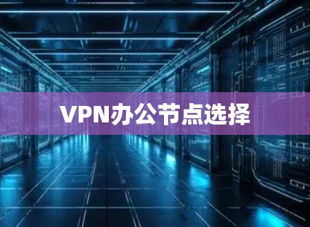 VPN办公节点选择
