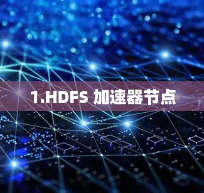 1.HDFS 加速器节点